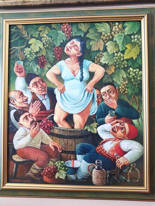 Картина на Димитър Драмалиев