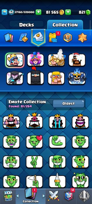 Аккаунт в клешь рояль