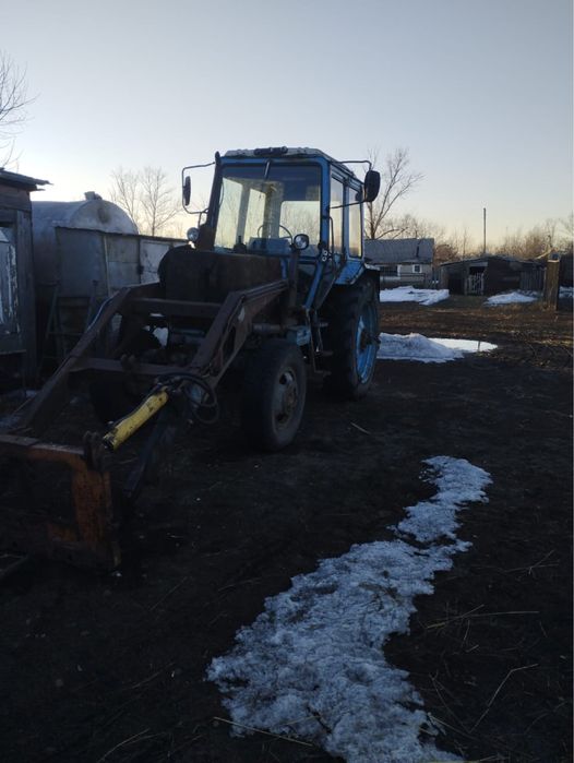 Трактор МТЗ-82 с куном