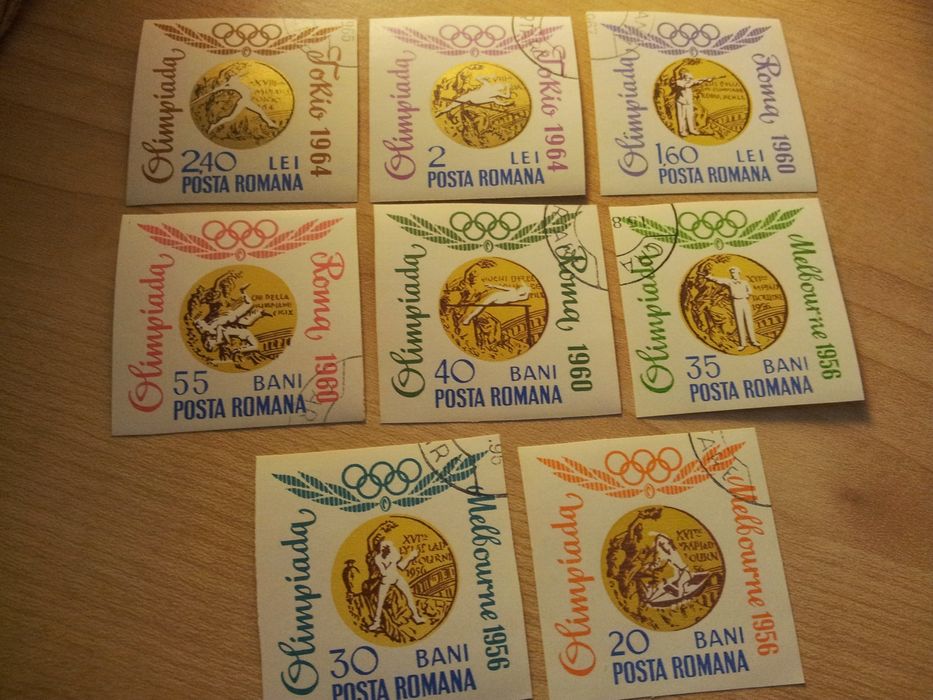 Colectie timbre romanesti '60-'70