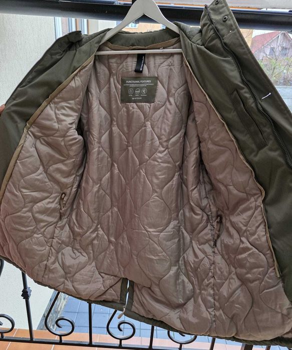 Tom Tailor Geaca Parka barbați mărime XXL potrivită XL culoare Verde