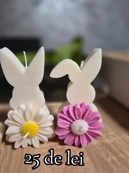 Lumânări din ceară de soia