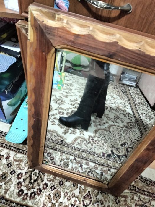 Продам кожаные сапоги евро