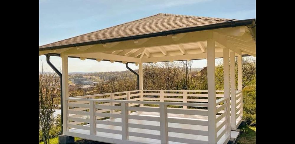 Vand magazie terasa pergola