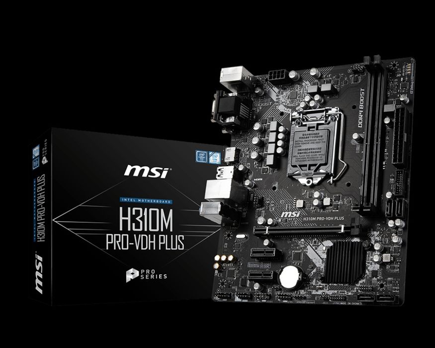 i5 9600kf + msi h310m