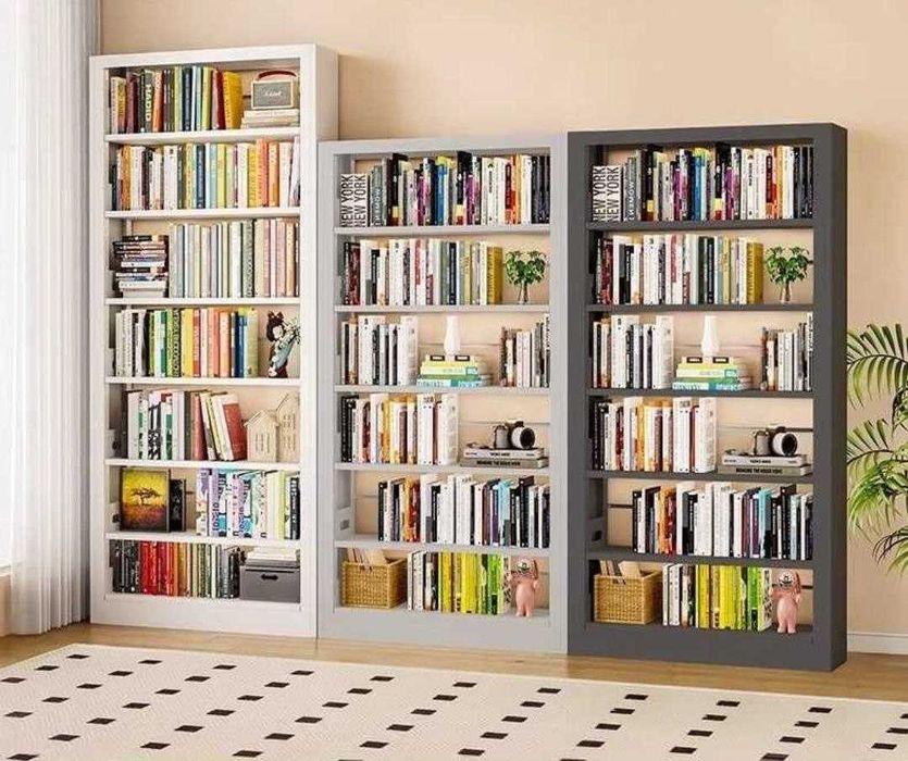 металлические книжные полки\po'lat kitob javonlari
