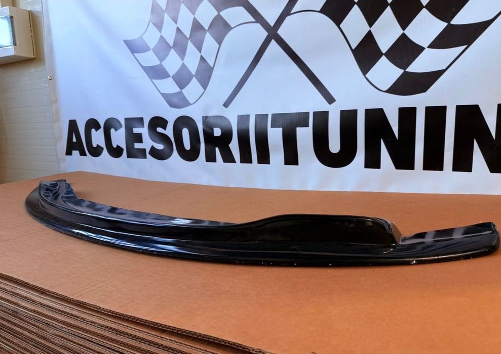 Lip prelungire bara fata GTS Look compatibil cu BMW Seria 3 E90 E91 E92 E93 M3 Look (2005-2008) negru lucios