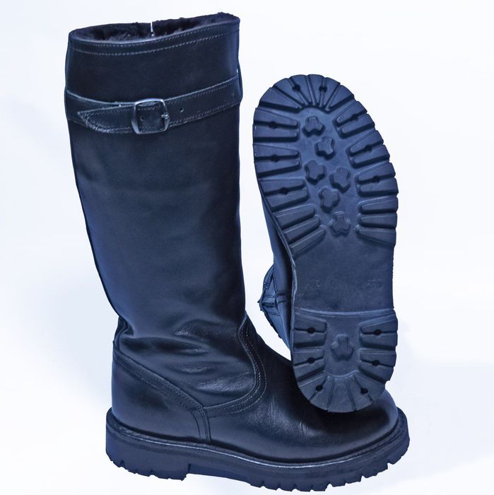 Сапоги Пилоты зимние черные