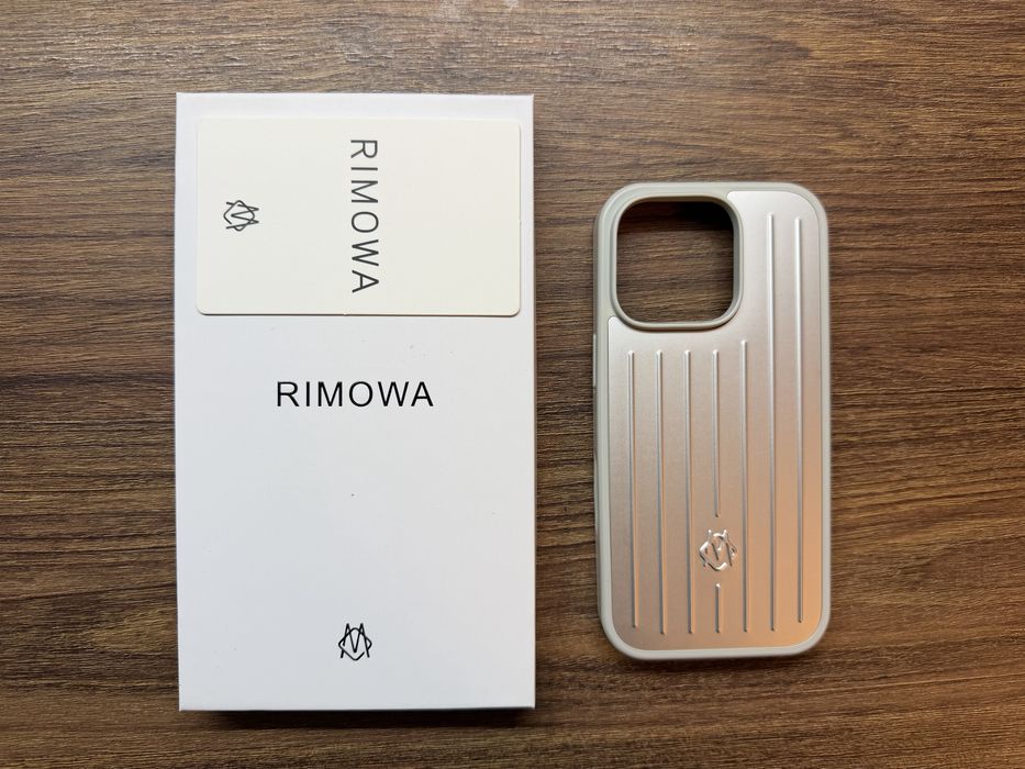 Rimowa iPhone 16 Pro Aluminum Case Husa (Carcasa) Metalica Argintie
