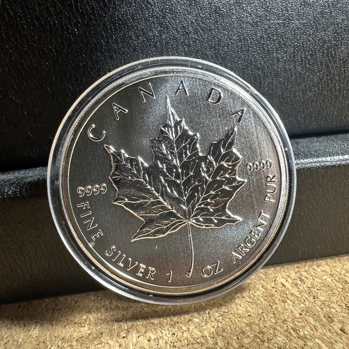Uncie argint 999 Canada Maple Leaf