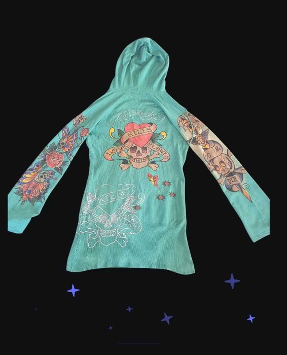 Оригинален Суитчър Ed Hardy / Christian Audigier р. L