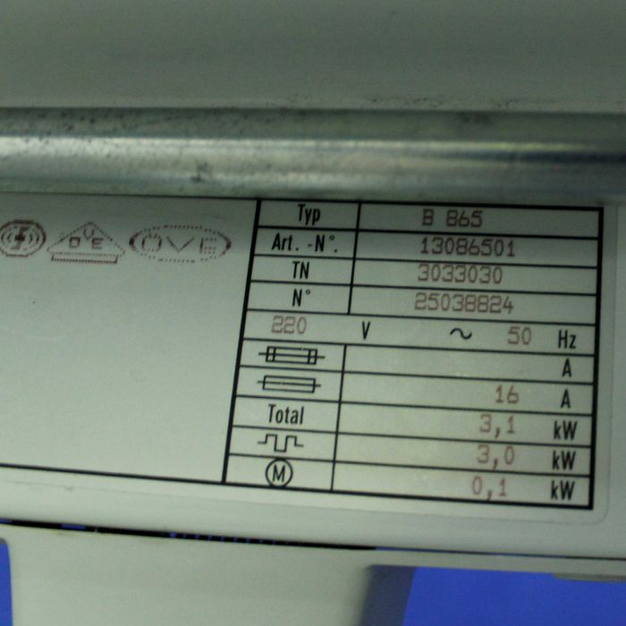 Calandru Miele Electronic B 865