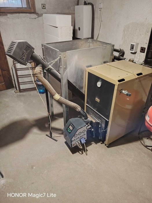 Пелетен котел  комплект