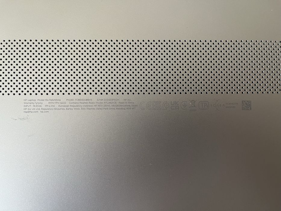 Ноутбук HP, 16 ГБ ОЗУ