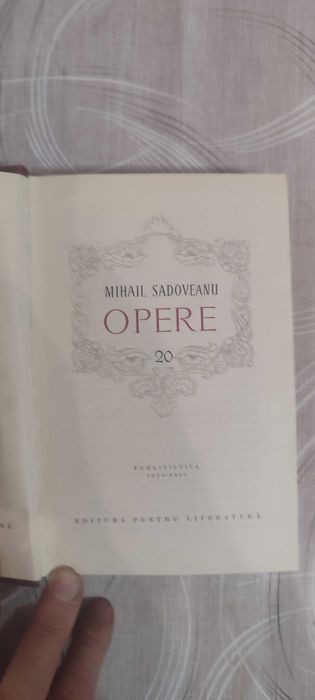 Opere de Mihail Sadoveanu