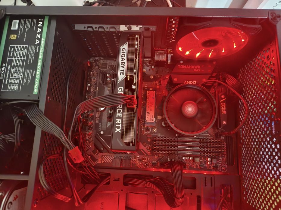 PC gaming Ryzen 7 5700g rtx 5060TI 16gb ddr4 M2 500 hdd 2tb
