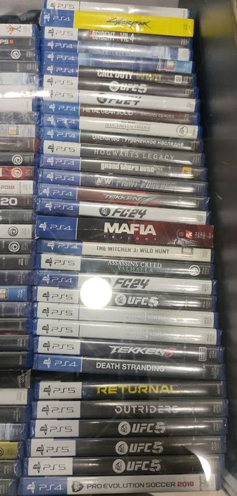 Продам игры на PS5 и PS4 по супер цене!