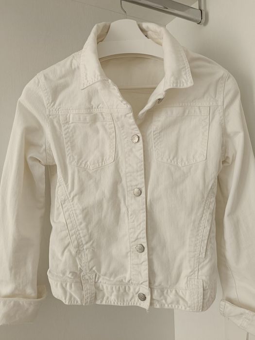 Дамско бяло дънково яке T-Jeans Terranova, размер М