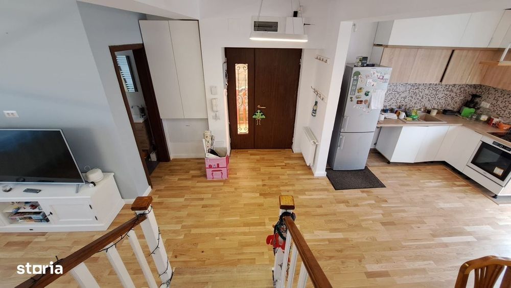 Casa Bragadiru 4 camere 4 bai curte 170 mp incalzire pardoseala