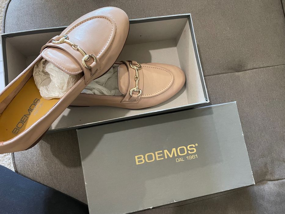 Мокасини от естествена кожа размер 40