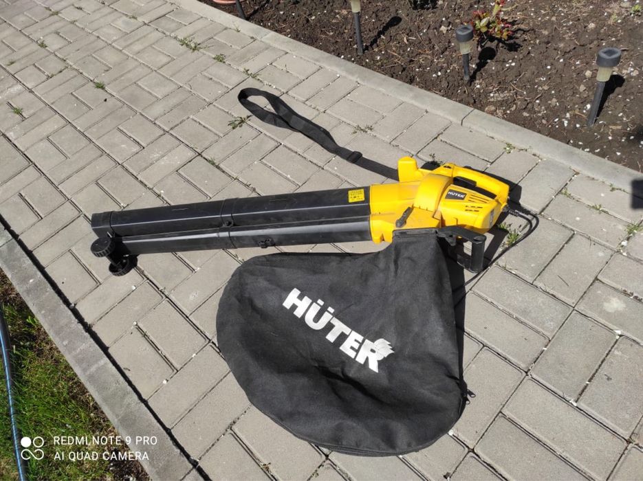 Ветродуйка пылесос для сада Huter