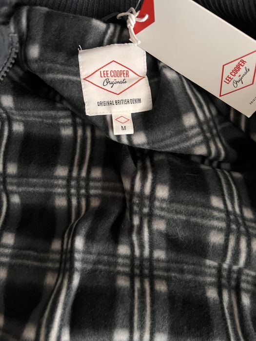 Черно мъжко яке Lee Cooper