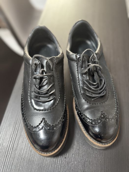 Обувки Bianki естествена кожа