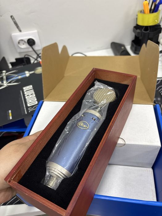 Студийный микрофон blue ламповый предусилитель