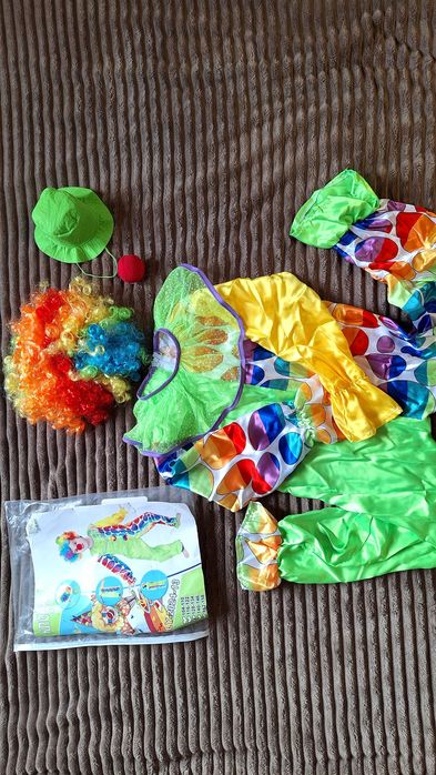 Костюм клоуна карнавальный. Детский