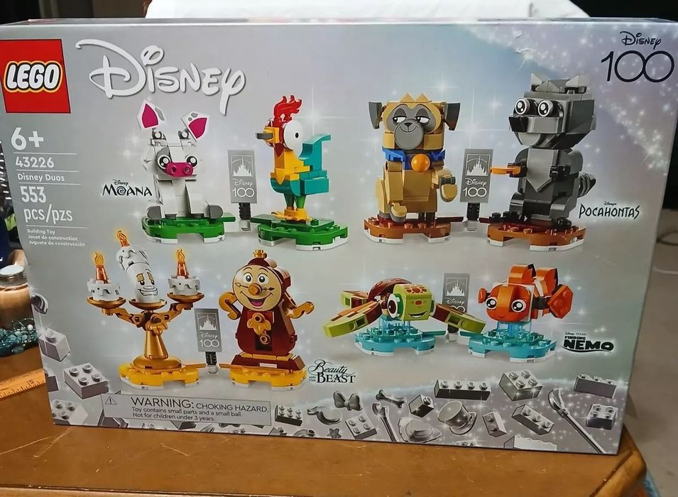 SIGILAT! LEGO Perechi de personaje DISNEY 43226, redus 50%