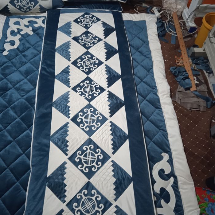 Қыз жасауы. Құрақ көрпешелер