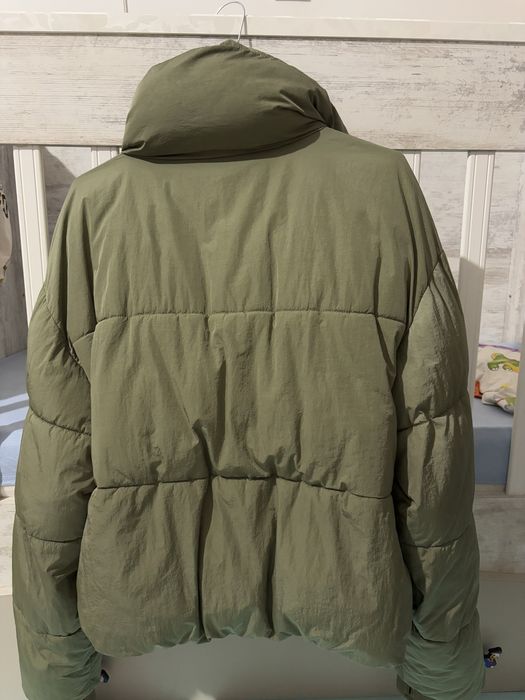 Зелено/каки зимно яке Zara S