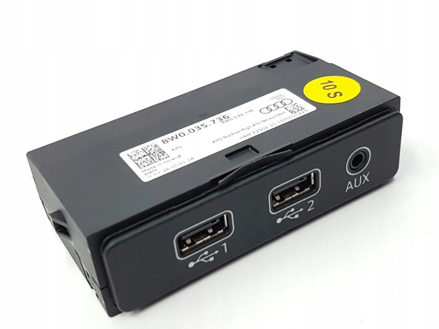 CABLAJ Mufa USB 8W0035736 Carplay Audi A4 A5 Q5 B9 Android Auto