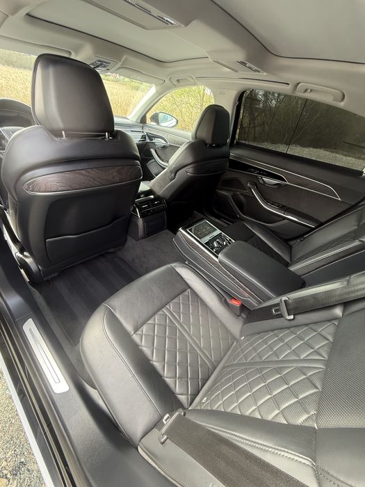 Audi A8L 60 TFSIe Quattro | 2021 | 124.929 km | Laser | HUD | ACC | Pano | Full Option | Plug-in Hybrid | Colant Alb Premium | TVA deductibil