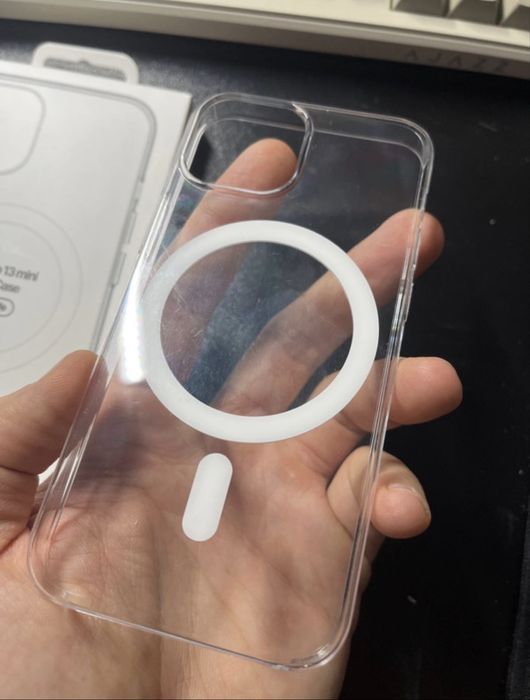 Husa iPhone 13 mini Clear apple