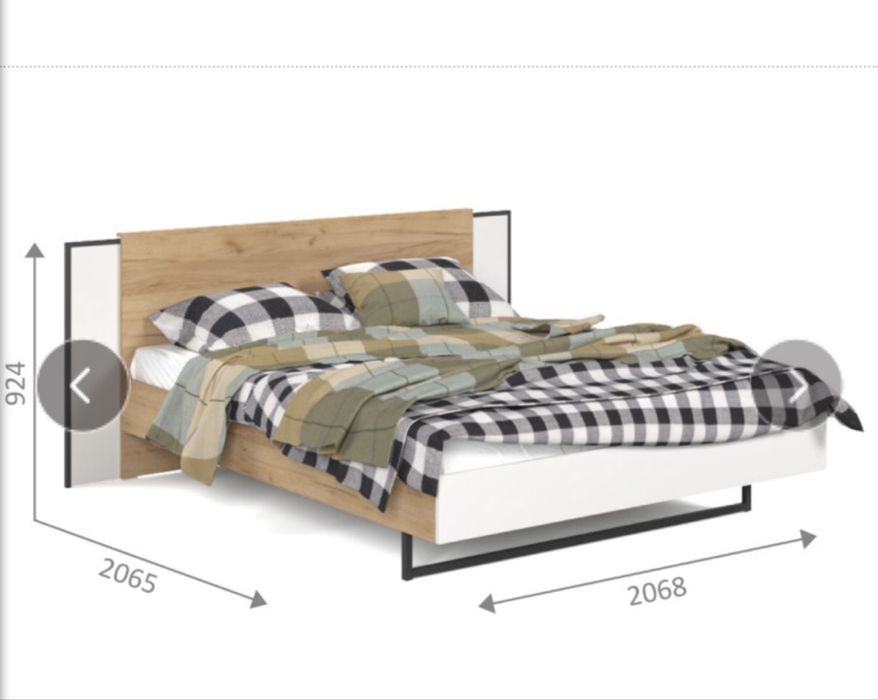 Двухспальная кровать