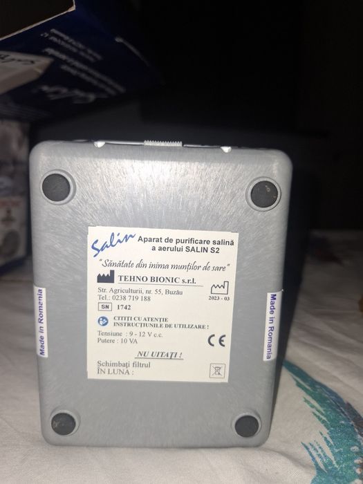 Aparat de purificare salina a aerului salin s2
