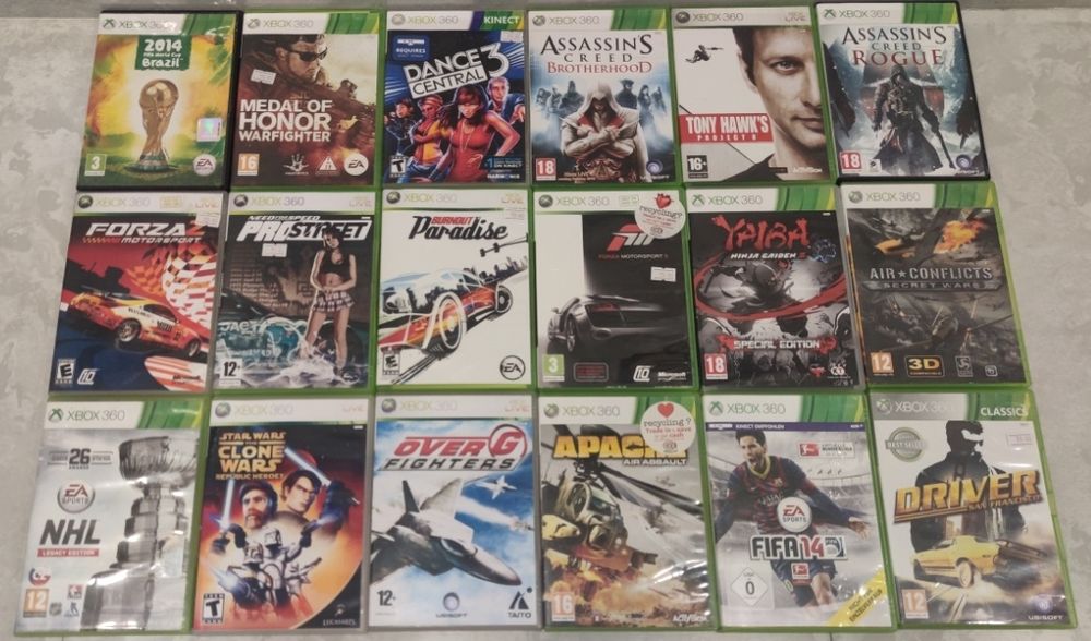 Xbox360-Игри/Всяка по 8 евро/