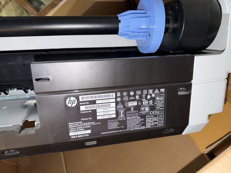 Plotter HP DesignJet T125 24", Wireless, Retea, A1
