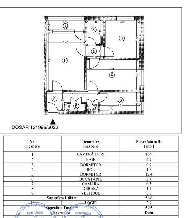 3 camere, Drumul Taberei,Brasov