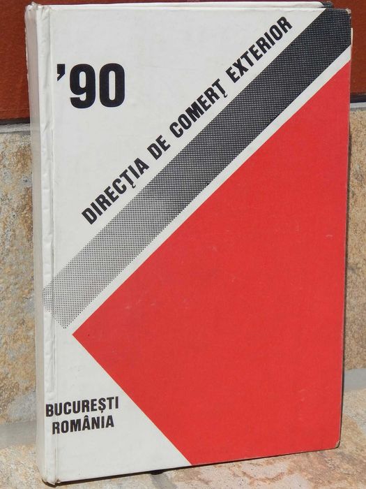 Agenda Directia de Comert Exterior 1990 deteriorata cu lipsuri