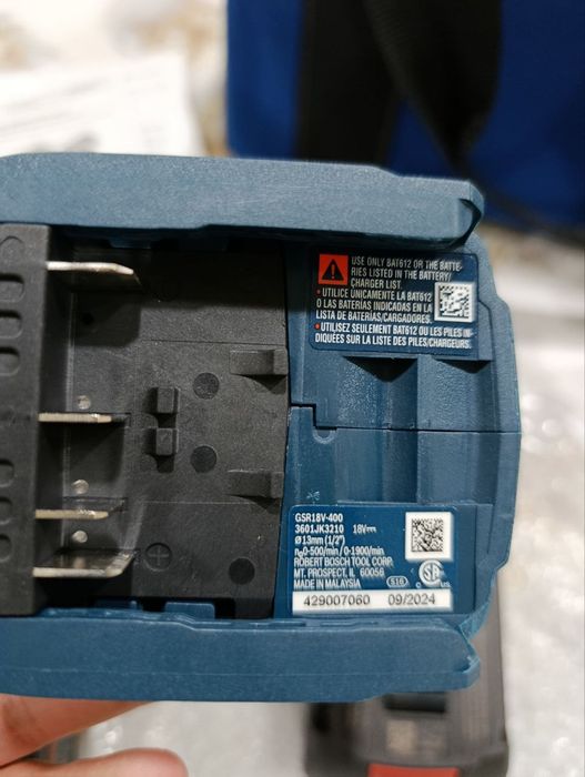 Bosch orginal shrupovyort GSR 185 Li (18v 400)