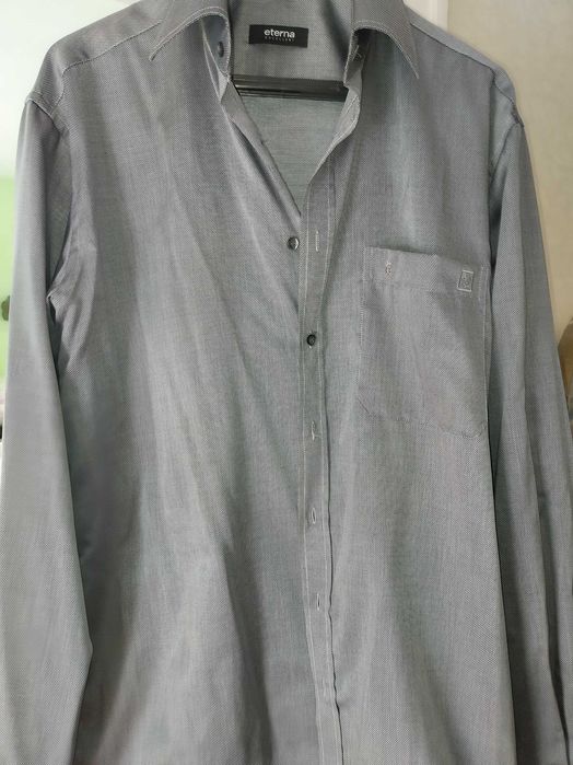 Промоция мъжки панталон Hiltl 26 номер и мъжка риза Еterna 39 100%паму