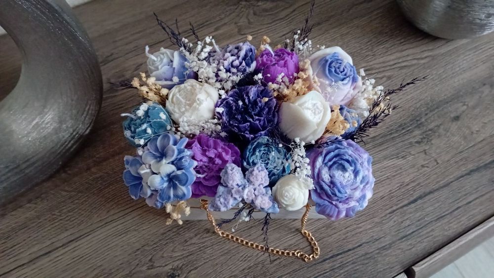 Вечен букет от свещи