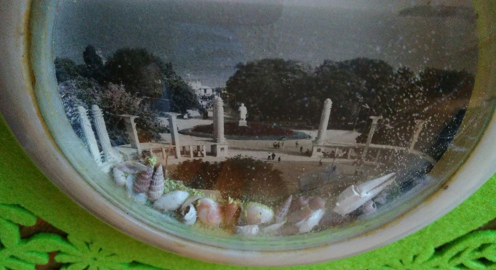 Сувенир-ретро с изглед от град Варна - Морската градина