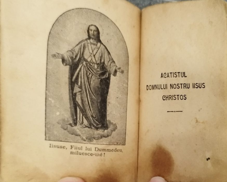 Carte de rugăciune Anul 1901 Calistrat Coca