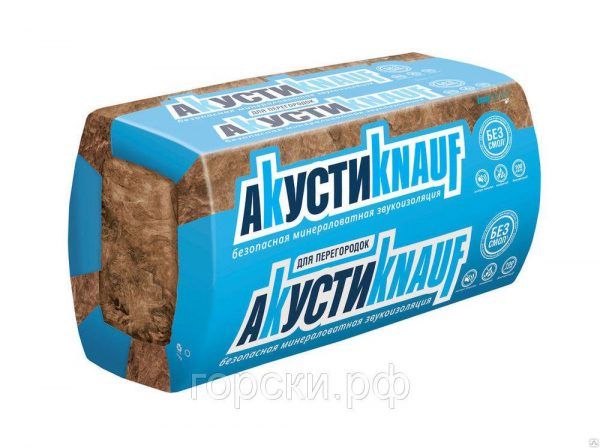Утеплитель звукоизоляционный Акустик Кнауф в Астане