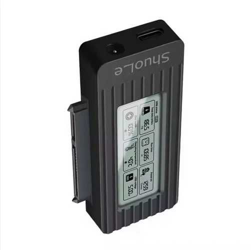 Adaptor SSD/HDD 2.5 inch cu cablu display digital informatii sentinel