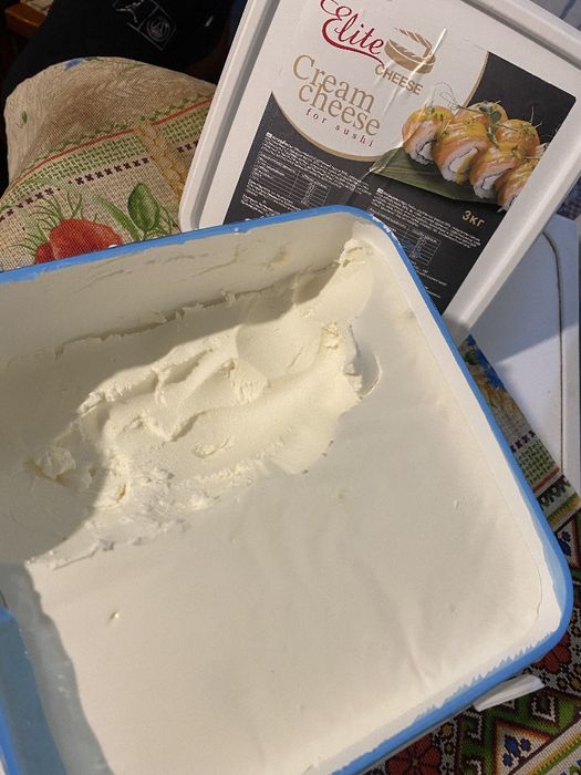 Cream cheese for sushi