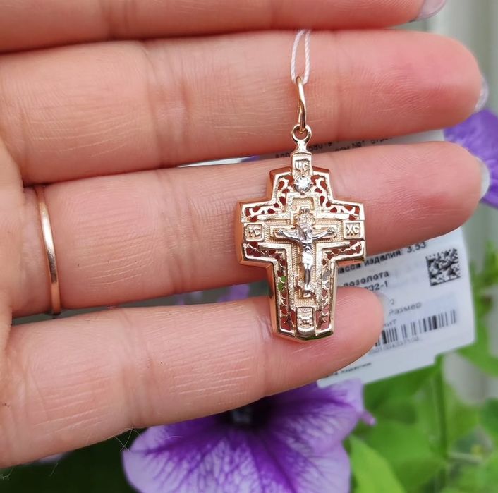 Крестики серебряные